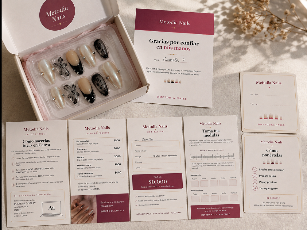 Plantillas editables en Canva