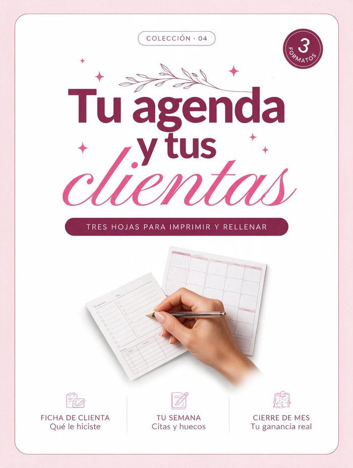 Tu agenda y tus clientas