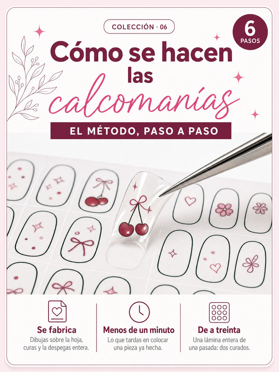 Cómo se hacen las calcomanías